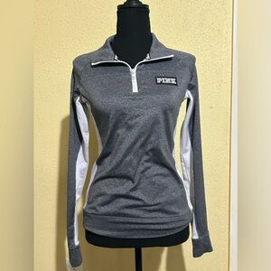 Pink ultimate gray sport sweater
